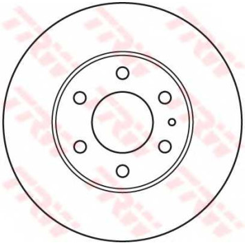Тормозной диск TRW DF4987S-1