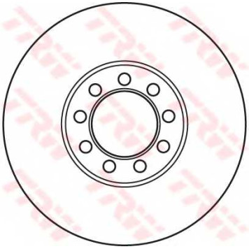 Тормозной диск TRW DF4994S-1