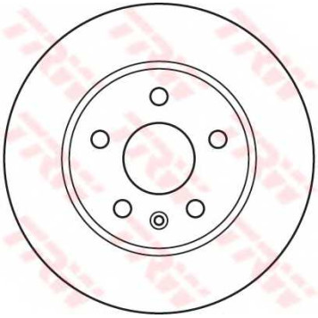 Тормозной диск TRW DF4995S-1
