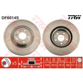 Тормозной диск TRW DF6014S