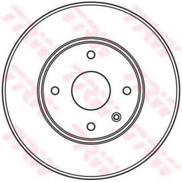Тормозной диск TRW DF6031-1