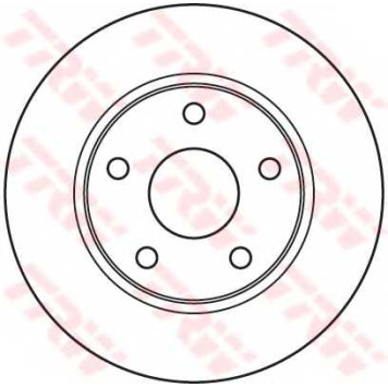 Тормозной диск TRW DF6037-1