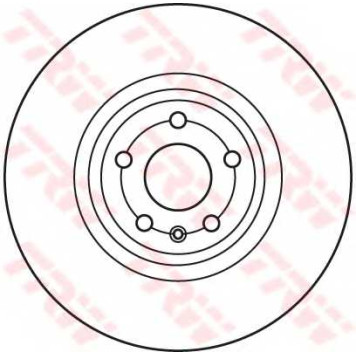 Тормозной диск TRW DF6041S