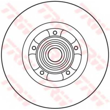 Тормозной диск TRW DF6044BS-1