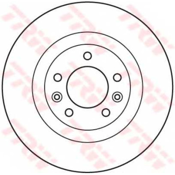 Тормозной диск TRW DF6047-1