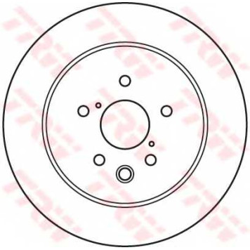 Тормозной диск TRW DF6063-1