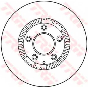 Тормозной диск TRW DF6067S-1