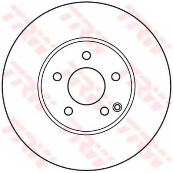 Тормозной диск TRW DF6078S-1