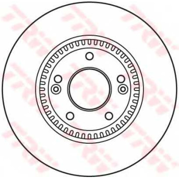 Тормозной диск TRW DF6108S