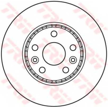 Тормозной диск TRW DF6110