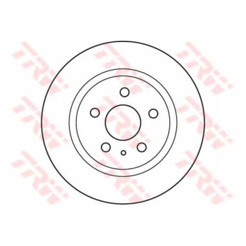 Тормозной диск TRW DF6112-1