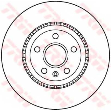 Тормозной диск TRW DF6113S