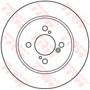 Тормозной диск TRW DF6122