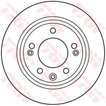 Тормозной диск TRW DF6123-1