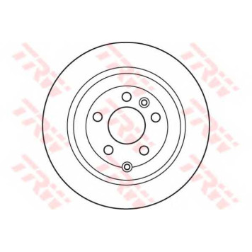 Тормозной диск TRW DF6129-1