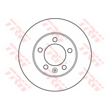 Тормозной диск TRW DF6131S-1