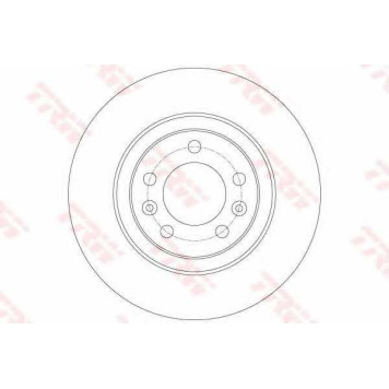 Тормозной диск TRW DF6134