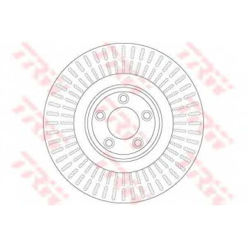 Тормозной диск TRW DF6146S