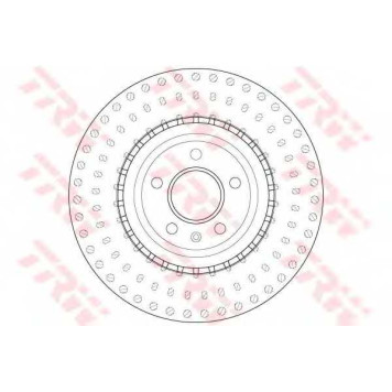 Тормозной диск TRW DF6149S