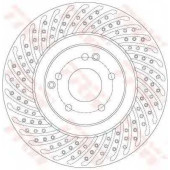 Тормозной диск TRW DF6153S