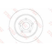 Тормозной диск TRW DF6173