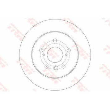Тормозной диск TRW DF6176