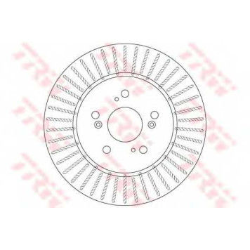 Тормозной диск TRW DF6180S