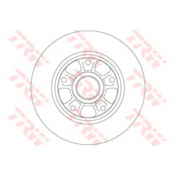 Тормозной диск TRW DF6182