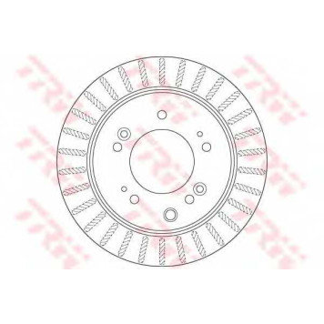 Тормозной диск TRW DF6191S
