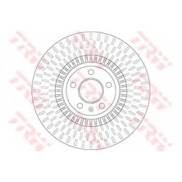 Тормозной диск TRW DF6216
