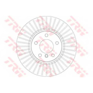 Тормозной диск TRW DF6220S