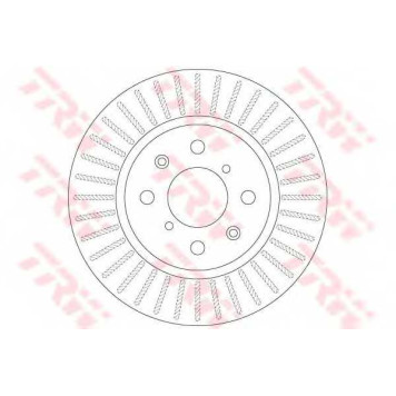 Тормозной диск TRW DF6232