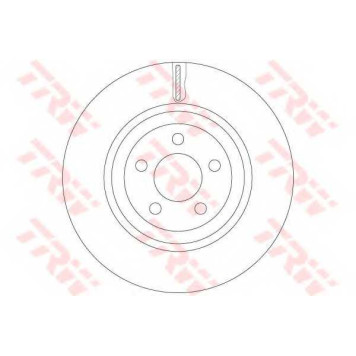 Тормозной диск TRW DF6244S