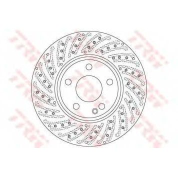 Тормозной диск TRW DF6262S