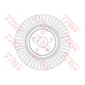Тормозной диск TRW DF6268