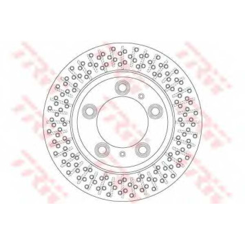 Тормозной диск TRW DF6298S