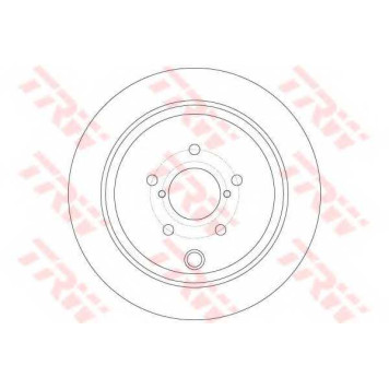 Тормозной диск TRW DF6306