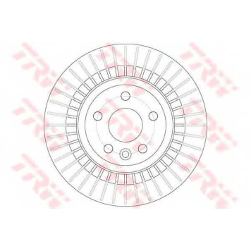 Тормозной диск TRW DF6308