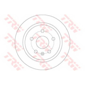 Тормозной диск TRW DF6312