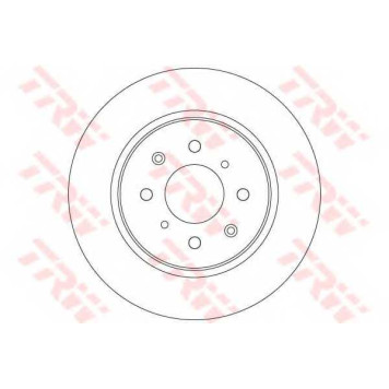 Тормозной диск TRW DF6318
