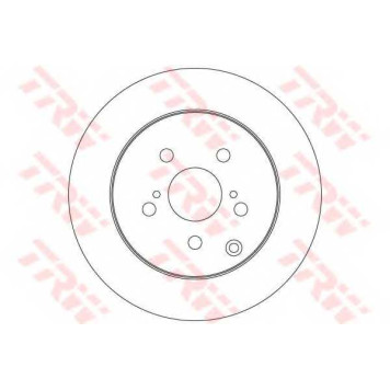 Тормозной диск TRW DF6319