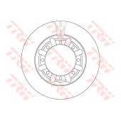 Тормозной диск TRW DF6335S
