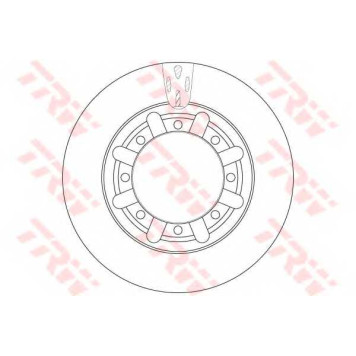 Тормозной диск TRW DF6335S