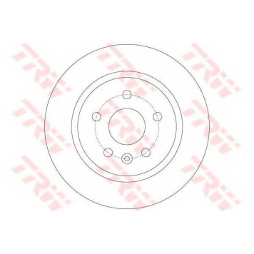 Тормозной диск TRW DF6340