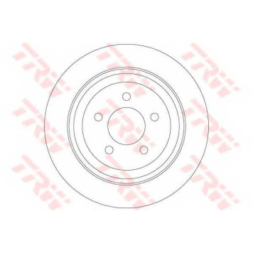 Тормозной диск TRW DF6341