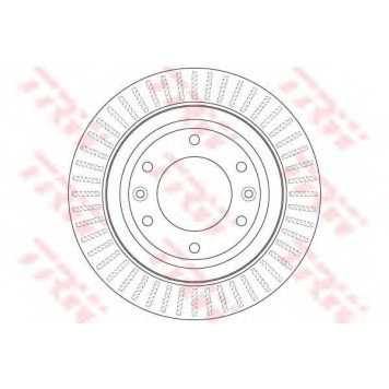 Тормозной диск TRW DF6350