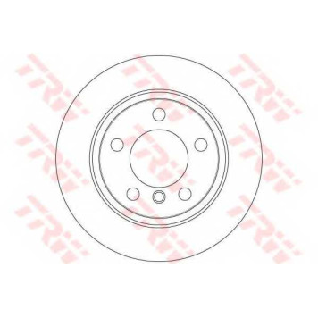 Тормозной диск TRW DF6353