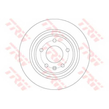 Тормозной диск TRW DF6363