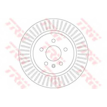 Тормозной диск TRW DF6371