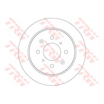 Тормозной диск TRW DF6378